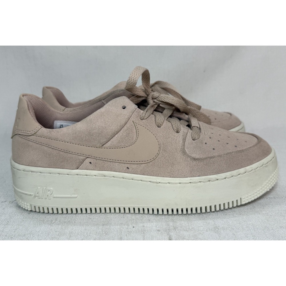 Nike W AF1 Sage Low Air Force 1 Particle Beige White Shoes AR5339-201 Size 9.5